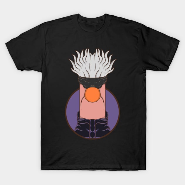 Muppet Beaker x Gojo Satoru T-Shirt by Nashesa.pol